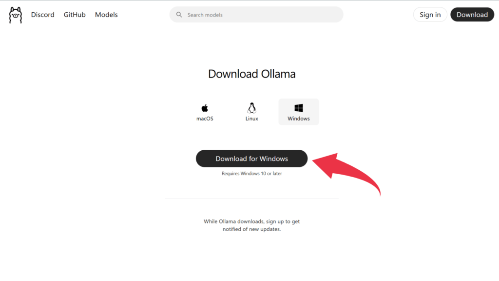 1.download ollama